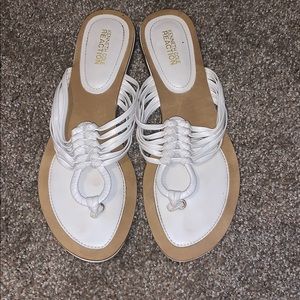 White Kenneth Cole Sandals